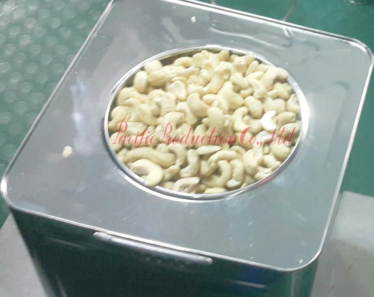 Cashew nuts WW320 processing in Pacific Production Co., Ltd