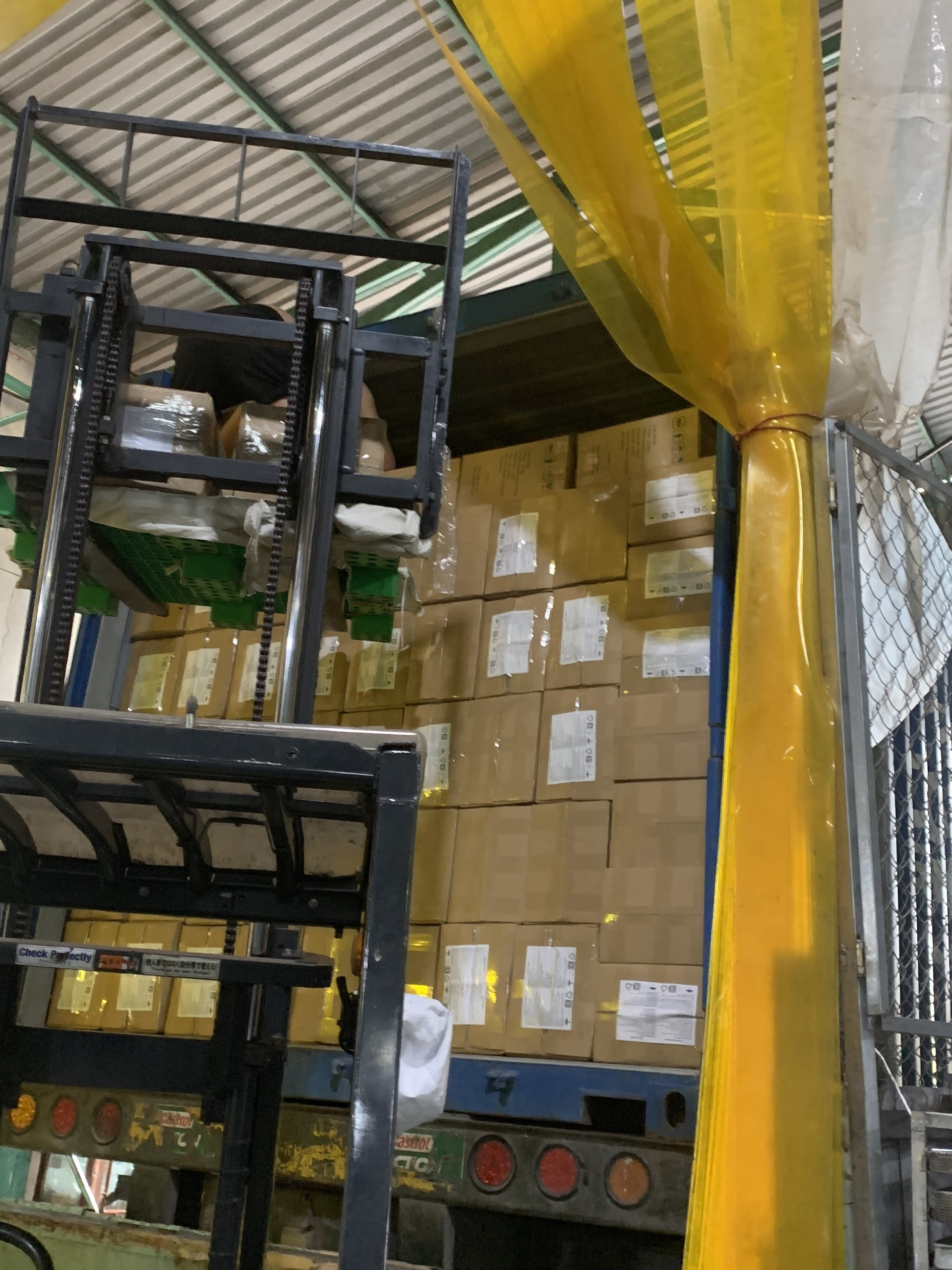 Cashew nuts WW320 processing in Pacific Production Co., Ltd